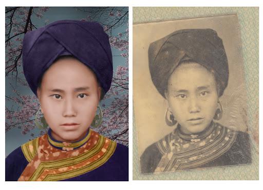 Phục chế ảnh cũ tại Hà Đông